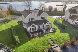 Drone over deck - sailing lake to rear- click for photo gallery